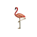 Moderna djurbroscher 2–5,5 cm Zinklegering Färgglad utförande Flamingo snigel bi get häst Originalt tillbehör 1