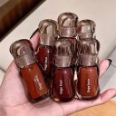 Lip tint plumping läppglans Hydrerande tonande glans med spegeleffekt Volymgivande utseende för läppar Dagligt smink 2