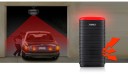 Trådlöst alarmsystem för garage och uppfart 433 mhz mottagare + pir sensor 9 x 6 cm vattentålig 300 m 7