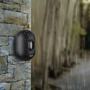 Trådlöst alarmsystem för garage och uppfart 433 mhz mottagare + pir sensor 9 x 6 cm vattentålig 300 m 8