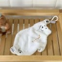 Toalla de mano 35 x 19 cm Toalla de cocina y baño de poliéster con motivo de oso polar 2