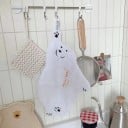 Toalla de mano 35 x 19 cm Toalla de cocina y baño de poliéster con motivo de oso polar 4