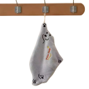 Toalla de mano 35 x 19 cm Toalla de cocina y baño de poliéster con motivo de oso polar 7