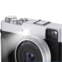 Vloggkamera 4K 48 MP 2,8" LCD automatisk fokus 16x digital zoom bildstabilisering blixt stativ 1/4 6