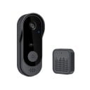 Sonnette vidéo sans fil Tuya Smart avec caméra WiFi HD IP65 interphone bidirectionnel vision nocturne IR pour maison intelligente 1