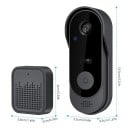 Sonnette vidéo sans fil Tuya Smart avec caméra WiFi HD IP65 interphone bidirectionnel vision nocturne IR pour maison intelligente 2