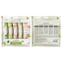 Crème hydratante pour les mains 30 g Ensemble de 5 pcs Crème nourrissante parfumée contre le dessèchement Avocat Rose Camomille Sakura Huiles 2