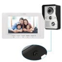 7" videoväli WiFi:llä, 1080P ulkokameralla, sisäpuhelimella, IR-CUT yökuvauksella, etäavaamisella, ovijärjestelmällä kotitalouksille 3