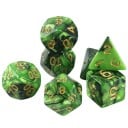 Speelstenen 7 stuks en zakje Veelzijdige RPG-dice van acryl voor Dungeons & Dragons Bordspellen 3