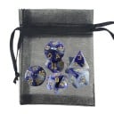 Speelstenen 7 stuks en zakje Veelzijdige RPG-dice van acryl voor Dungeons & Dragons Bordspellen 8