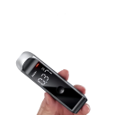 Digital alkoholtester 10,3 x 2,8 cm Bärbar andningsanalysator med tre ljusindikatorer USB-C 3