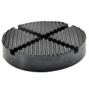 Gummaplattform för billyft 126 x 25 mm svart universell ram skydd av gummi 1