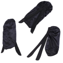 Damernas långa satängmössa för sömn med elastisk rem, universell storlek, polyester 2