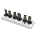 Rörformad väckarklocka med färgglada lampor 169 x 53 x 578 mm Modern design med 6 väckningar och möjlighet att välja urtavla 4