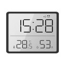 Wecker mit großem Display, digitalem Thermometer und weiteren Funktionen 9,3 x 7,3 x 1,5 cm ABS Kunststoff 1