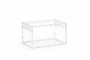Akryllterrarium för reptiler 10 x 8 x 7 cm Mini avelsboks för tarantlar, spindlar, skorpioner och reptiler med ventilationshål 1