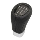 Växelspak 5 växlar svart läder och plast för BMW serie 1/3 E46 E60 E63 E64 E87 E88 E90 E91 E92 E93 1