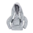 Kåpa för växelspaken i design av hoodie i bomull och polyester 9