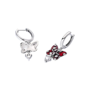 Uttrycksfulla fjärilsörhängen 925 sterling silver för kvinnor Transformation, personlig tillväxt och återfödelse symbol livsväg och övergång 3