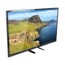 TV-stativ med ben 32-75 tum, 698 x 355 mm, bärförmåga 50 kg, stabil bas för platta skärmar 3
