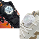 Oroterande automatiska skosnören 110 cm Utan knytning Med roterande spänne och starkt snöre 1 Par Skosnören För sneakers Med mekanism 4