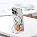 Univerzální magnetický stojánek na telefon Kroužek s oranžovým řemínkem Držák na mobil pro iPhone Pro Max Plus Samsung 2