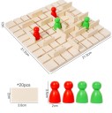 Desková hra Quoridor 22 x 22 cm Logická hra s figurkami 81 kostek 4 pasti a 20 stěn pro děti a dospělé 2