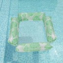 Vattensäng av PVC Inflatable flytande nät för pool Ergonomiskt avslappningsnät för vatten för sommaravkoppling 2