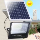 Solarlampa LED 30 W 1000 mAh med fjärrkontroll IP67 utomhusbelysning med 5 m kabel 2