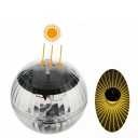 Solärt flytande LED-ljus 10 cm IP44 Vattentålig ljuskula med färgförändring för pool, damm, fontän Dekoration 4