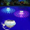 Solärt flytande LED-ljus IP65 Färgglad RGB belysning för pooler, dammar, fontäner Automatisk nattbelysning 2