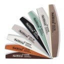 8 ks pilníky na nehty 17,8 x 2,8 cm Akrylové pilníky Různé hrubosti Profesionální manikúra pedikúra Salon i domácí použití 1
