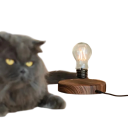 Magnetisk svävande lampa dekoration för bord med rund bas 15 x 3 cm storlek på bas 11 x 6 cm storlek på glödlampa touch 3