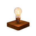 Magnetisk svävande lampa med fyrkantig bas, touchkontroll, modern borddekoration, unikär svävning 2