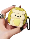 Lehké silikonové pouzdro pro AirPods Pro 2 Roztomilý ježek design Ochranné měkké pouzdro na sluchátka 3