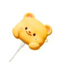Praktické silikonové pouzdro na sluchátka pro AirPods 3 Roztomilý medvídek design Ochranné měkké silikonové pouzdro 2