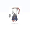 Barnjuicepress 17 x 10 x 9 cm Kökstillbehör för juicer Leksak till barnkök Simulerande hushållsapparat 3