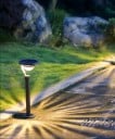 Solární úsporná lampa, super jasná LED lampa na zahradu a dvůr, voděodolná solární lampa pro domácnosti a vily 3