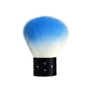 Professionell kosmetisk borste rund form svamp Mångsidig makeupborste för puder, damm och smink Fina fibrer 3