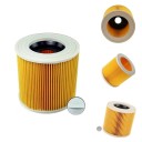 Ersättningsfilter för handdammsugare 52 x 40 mm, Kompatibel med varumärket Karcher WD WD2 WD3 WD1 MV3 MV2 2