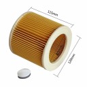 Ersättningsfilter för handdammsugare 52 x 40 mm, Kompatibel med varumärket Karcher WD WD2 WD3 WD1 MV3 MV2 3
