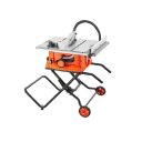 Bärbar bordsåg 220-240V 60.6 lbs 4800 RPM 63.5 cm Kapacitet för skärning Med stativ för trä, plast och metall 1