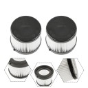 Set 2 st Tvättbara filter för DEWALT DCV501HB 20V Trådlös handdammsugare DCV5011H, Ersättningsfilter för byte 4
