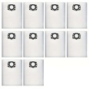 Set med 10 st dammfilter kompatibla med Karcher dammsugare WD4/WD5/WD6 och MV4/MV5/MV6 - Modell 2.863-006.0 1