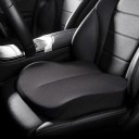 Autositzkissen 41 x 41 x 4 cm mit Memory-Schaum und atmungsaktivem Stoff, bequem und ergonomisch für lange Fahrten 2