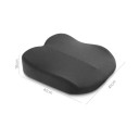 Autositzkissen 41 x 41 x 4 cm mit Memory-Schaum und atmungsaktivem Stoff, bequem und ergonomisch für lange Fahrten 3