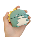 Přenosný ochranný obal pro AirPods 4 s motivem dinosaura Ochrana před poškrábáním, prachem a nárazy 2