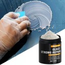 Polermedel för glas 85 g 6 x 5,4 cm Medel för att reparera repor polering av bilglas fönster speglar renovering av glasytor 2