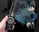 K18 Multifunktionell detektor för dolda kameror 9,14 x 4,78 cm Trådlös sökare för GPS-lokatorer och avlyssningsutrustning Bärbar säkerhetsskanner i ABS 3