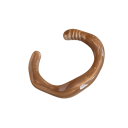 Damsk akrylnármband cuff 6 cm bredd oregelbundet form öppet tjocklek 1,15 cm modern design för vardagligt bruk 4
